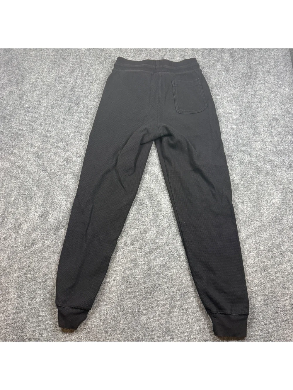 The North Face Men's Black Waffle Knit Jogger Sweatpants Size S